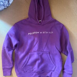 Peloton Violet Hoodie by Brittany Allen